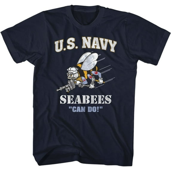 Navy Seabees Navy T-Shirt