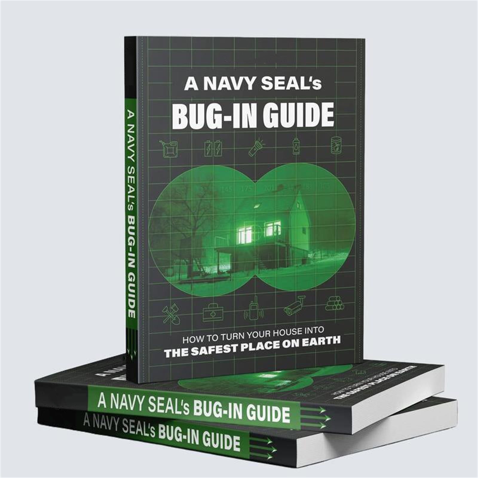 Navy Seals Bug In Guide,Bug In Guide,Survival Book,A Book of Navy Seals