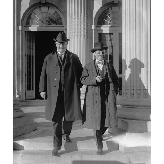 Navy Secretary Edwin Denby With Assistant Secretary Theodore Roosevelt Jr. History (18 x 24)