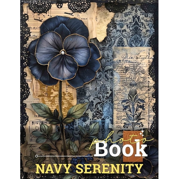 Navy Serenity Photo Book: Explore Tranquil Ocean Scenes with 40 Stunning High-Resolution Images for Relaxation and Inspi, (Paperback)
