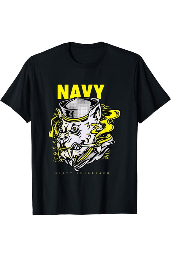 Navy Shellback Salty Shellback Sailor T-Shirt, Unisex T-Shirt