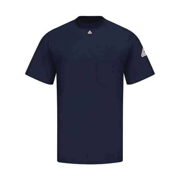 Navy Short Sleeve Tagless T-Shirt