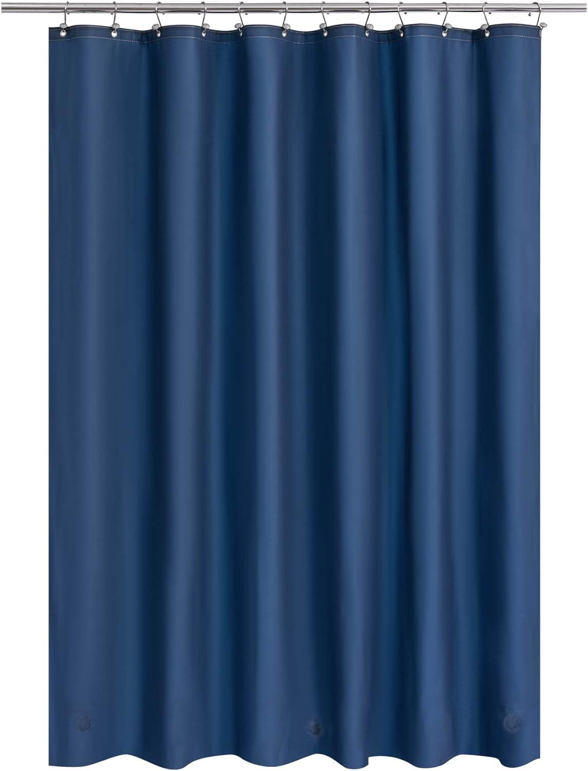 Navy Shower Curtain Liner Premium PEVA Shower Liner for Bathroom, BPA & PVC Free, No Chemical