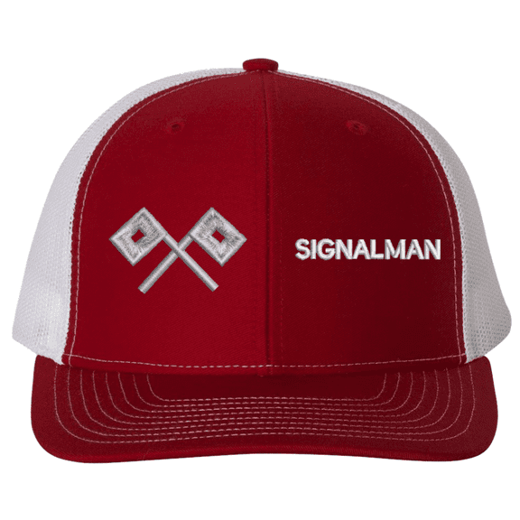 Navy Signalman (SM) Rating USA Mesh-Back Cap