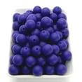 thumbnail image 1 of Navy Silicone Beads For Keychain Making, Necklace, Bracelet Making Kit (12mm, 100pc, Navy) - Jewelry Making Kit - Silicone Beads, 1 of 11