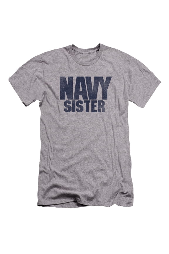 Navy - Sister - Premium Slim Fit Short Sleeve Shirt - Small