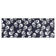 thumbnail image 1 of Navy Skull Pattern Kitchen Rug Mat,Kitchen Runner Rugs Non Skid Washable,Decorative Kitchen Floor Mats for Kitchen,Sink,Laundry,17"X47", 1 of 5
