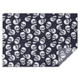thumbnail image 1 of Navy Skull Pattern Rectangle Tablecloth 60"x84",Waterproof Polyester Rectangle Table Cloth, Wipeable Spillproof Polyester Tablecloth for Dining, Camping, Indoor and Outdoor, 1 of 5