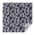 thumbnail image 1 of Navy Skull Pattern Square Tablecloth,Waterproof Square Table Cover,Wipeable Spillproof Washable Table Cover for Home Kitchen Party Decor 42"X42"(107x107cm), 1 of 6