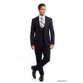 thumbnail image 1 of Navy Solid 3-PC Ultra Slim Fit Suits, 1 of 2
