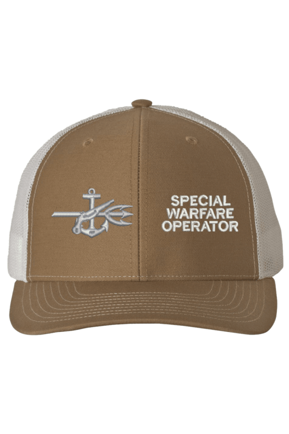 Navy Special Warfare Operator (SO) Rating USA Mesh-Back Cap