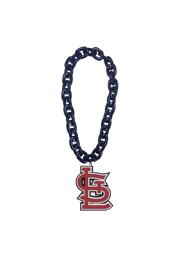 Navy St. Louis Cardinals Team Logo Fan Chain
