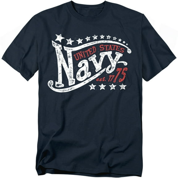 Navy T-Shirt Stars Unisex Graphic Tee For Men & Women