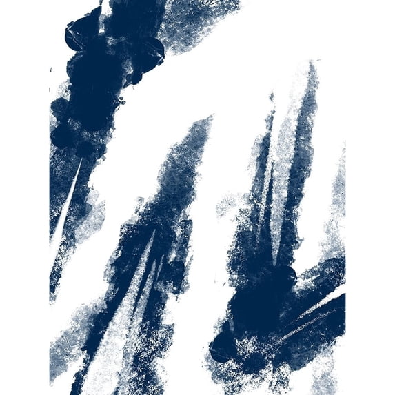 Navy Striking Seams 2 Poster Print by Marcus Prime (18 x 24) # MPRC746B1