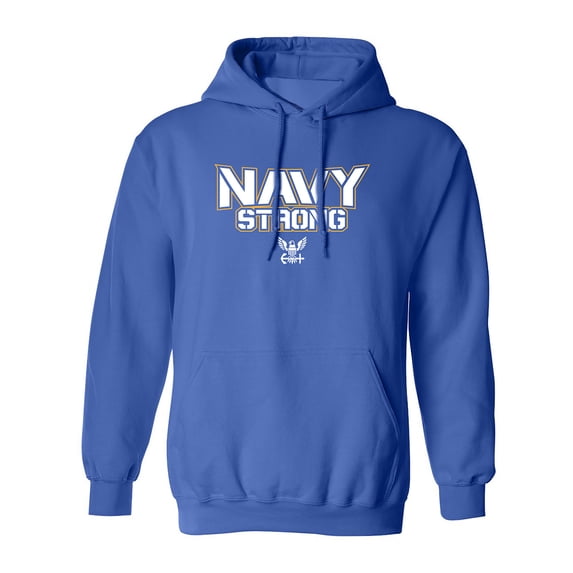 Navy Strong Adult Hooded Sweatshirt