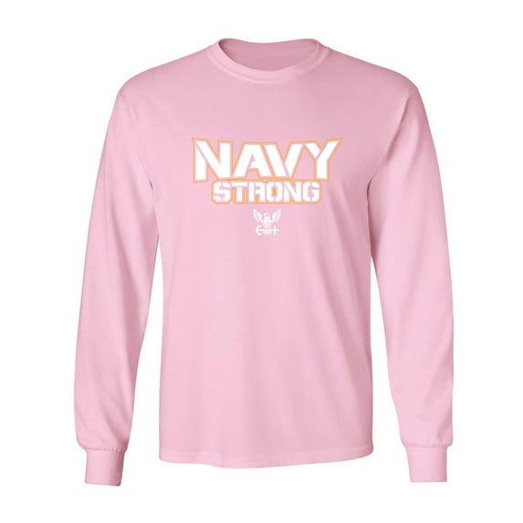 Navy Strong Adult Long Sleeve T-shirt
