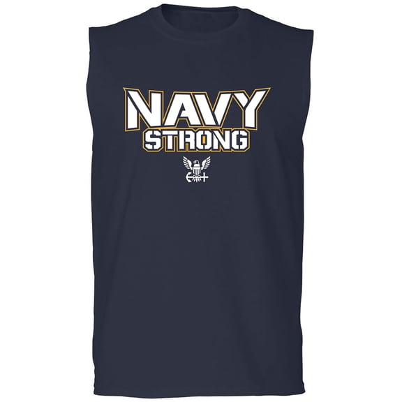 Navy Strong Adult Sleeveless Tee