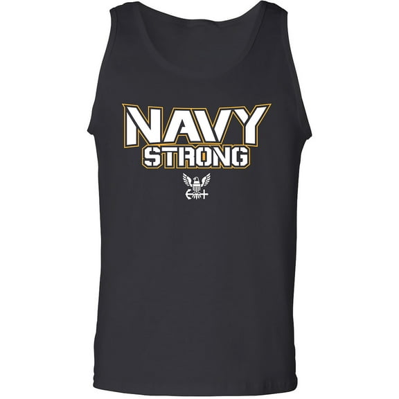 Navy Strong Adult Tank Top