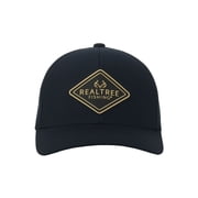 Realtree  Fishing Navy Cap   Structured Full Fabric with NXP Patch, Snapback, One Size