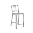 thumbnail image 1 of Navy Style Counter Height Stool, Aluminum, 1 of 1