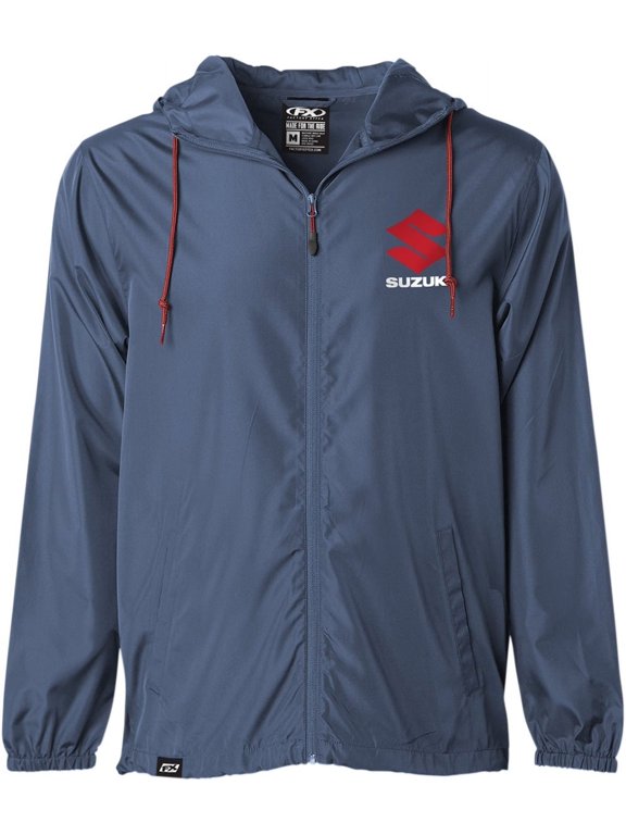 Navy Suzuki Windbreaker Jacket