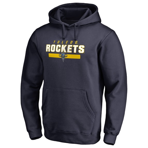 Navy Toledo Rockets Team Strong Pullover Hoodie