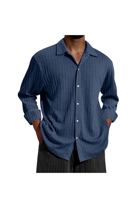 Navy Turtle Neck T Shirts for Man Fall Summer Long Sleeve Brunch Hippy Victorian Renaissance Peasant Ethnic Basic Steampunk Tops Shirt Man Button 2026 Clothes XL