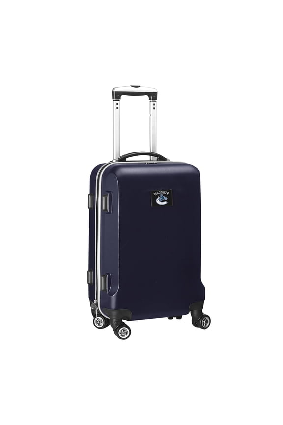 Navy Vancouver Canucks 20" 8-Wheel Hardcase Spinner Carry-On