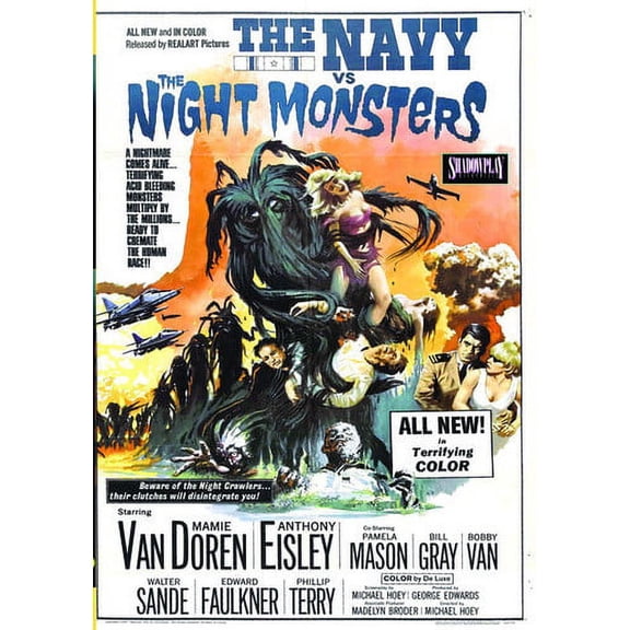 Navy Versus the Night Monsters (DVD), Shadowplay Mod, Sci-Fi & Fantasy