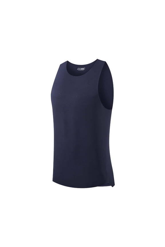 Navy Vest for Mens Summer Fall Short Sleeve Faux Silk Rayon Work Out Athletic Running Thin Quick Dry Seamless Cami Tank Wireless Basic Top Vests Mens 2026 L