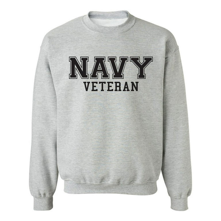Navy veteran sweatshirt clearance