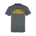 thumbnail image 1 of Navy Veteran Defender of Freedom Adult Short Sleeve T-shirt, 1 of 4