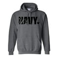 thumbnail image 1 of Navy Wife Hooded Sweatshirt, 1 of 3