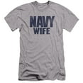thumbnail image 1 of Navy - Wife - Premium Slim Fit Short Sleeve Shirt - Large, 1 of 2