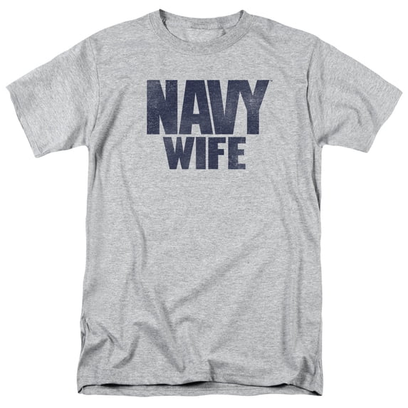 Navy Wife Officially Licensed Adult T Shirt