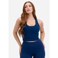 thumbnail image 1 of Navy | Womens Long Line Bra, 1 of 5