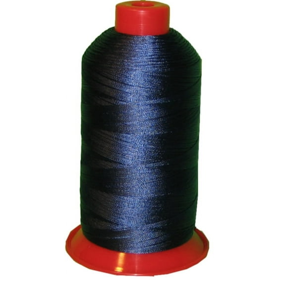 Navy blue Bonded Nylon Sewing Thread T210 #207 1000 Yard for Outdoor, Upholstery, Leather