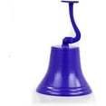 thumbnail image 1 of Navy's Nautical Ship's Aluminum Cast Premium Bell | Nursery Decor Gifts | Nagina International … (11 Inches, Purple), 1 of 5