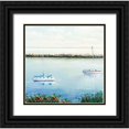thumbnail image 1 of Nawrocke, Bruce 12x12 Black Ornate Wood Framed with Double Matting Museum Art Print Titled - The Marina II, 1 of 4