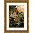 thumbnail image 1 of Nawrocke, Bruce 13x18 Gold Ornate Wood Framed with Double Matting Museum Art Print Titled - In the Fields I, 1 of 4