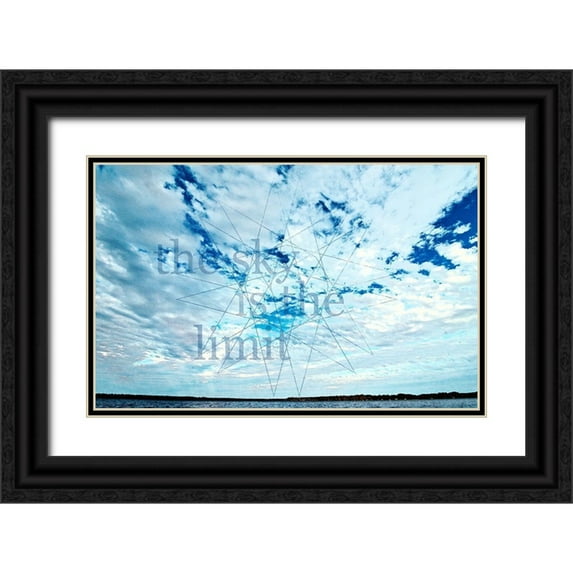 Nawrocke, Bruce 14x10 Black Ornate Wood Framed with Double Matting Museum Art Print Titled - The Sky is the LImit