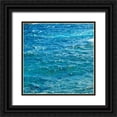thumbnail image 1 of Nawrocke, Bruce 20x20 Black Ornate Wood Framed with Double Matting Museum Art Print Titled - Ocean Water I, 1 of 4