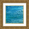 thumbnail image 1 of Nawrocke, Bruce 20x20 Gold Ornate Wood Framed with Double Matting Museum Art Print Titled - Ocean Water I, 1 of 4