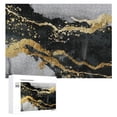 thumbnail image 1 of Awypu Abstract Brush Strokes Wooden Puzzle - Impossible Wooden Puzzles Gift for Family Friends 300 PCS, 1 of 4