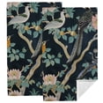 thumbnail image 1 of Nawy Birds Herons Peacock Flowers Peonies Japanese Animal Art Vintage Design 2-Piece Hand Towel for Kitchens, Bathrooms, Showers Microfiber Towels 27.5*16in, 1 of 6