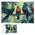 thumbnail image 1 of Awypu Birds Tree Branch Jungle Wooden Puzzle Gift for Family Friends 1000 PCS, 1 of 4