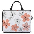 thumbnail image 1 of Nawy Fruit Cartoon Floral Pattern Laptop Bag Diving Fabric Computer Protective Handle Case 17inch, 1 of 5