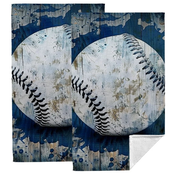 Nawy Kitchen Towels Save Navy Blue Sports - Set of 2 - High Quality Ultrafine Fibers - Soft and Absorbent - Ideal for Kitchens, Bathrooms, and Showers - 27.5x16 inch 27.5*16in