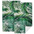 thumbnail image 1 of Nawy Palm Leaf Towels - Set of 2 | Kitchen Towels for Kitchens, Bathrooms, Showers | Spa Towel, Hand Towel 27.5*16in, 1 of 6