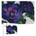 thumbnail image 1 of Awypu Purple Flower, Green Leaves Wooden Jigsaw Puzzle Gift for Family Friends 300 PCS, 1 of 4